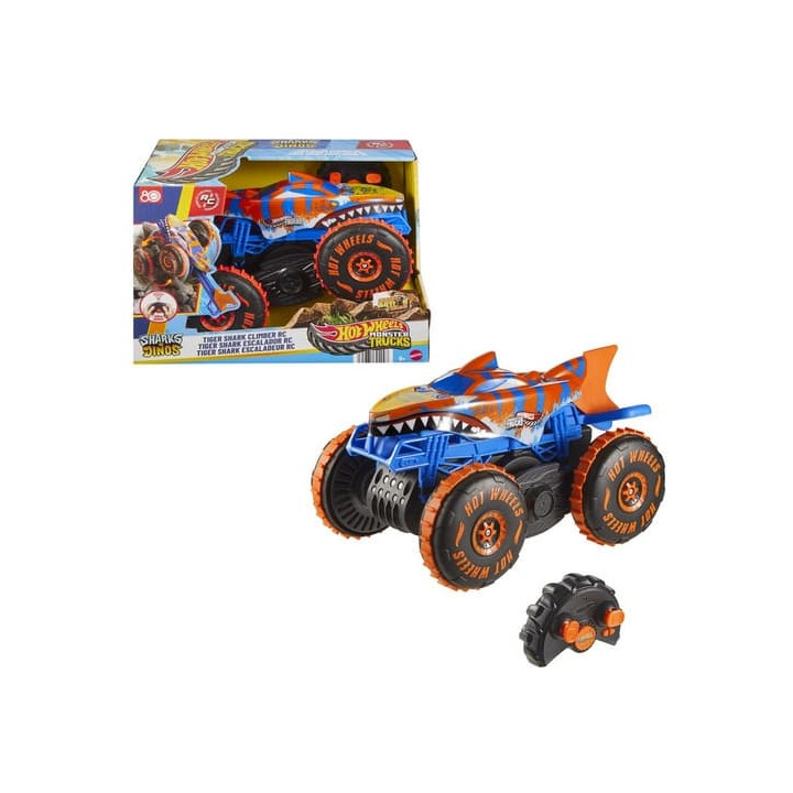 Hot Wheels RC Monster trucks lezec Tiger Shark