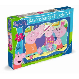 Puzzle Prasátko Peppa 35 dílků