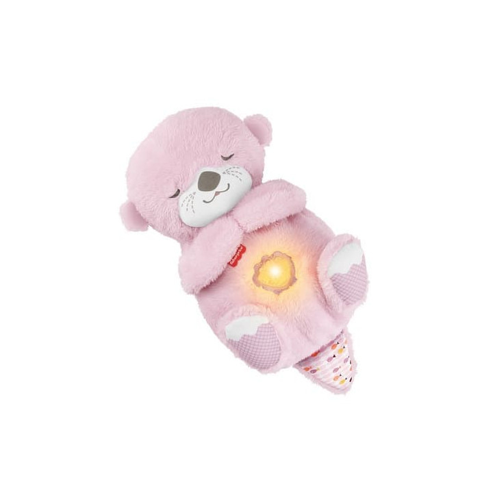 Fisher Price Mazlivá a uklidňující růžová vydra