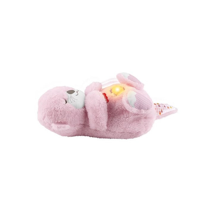 Fisher Price Mazlivá a uklidňující růžová vydra