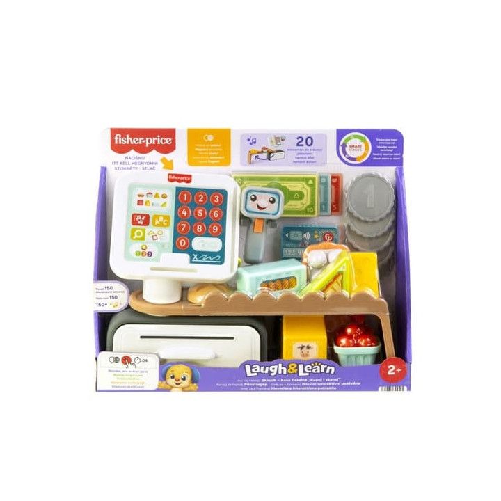 Fisher Price Mluvící interaktivní pokladna CZ/SK/ENG/HU/PL