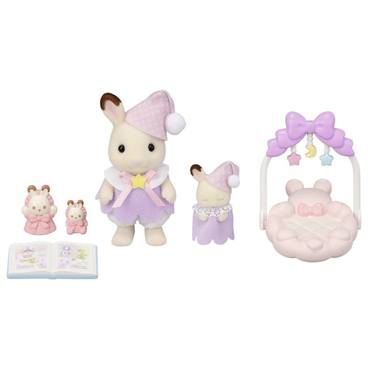 Sylvanian Families Chocolate králíčci spící sourozenci