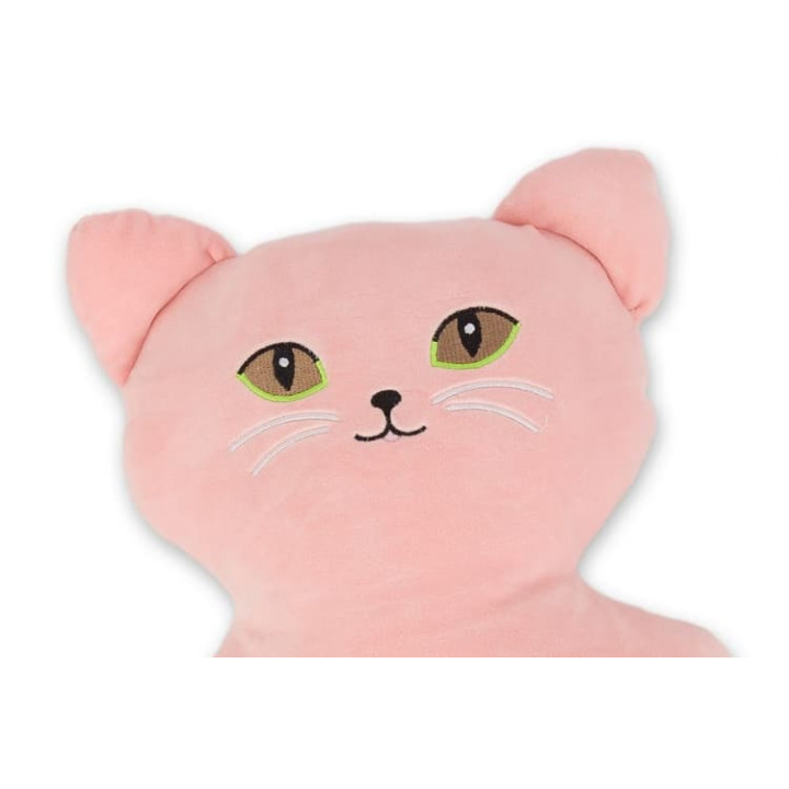 Sleepwell Růžová kočka s velkýma očima 30 cm