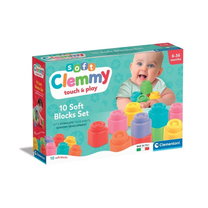 Clemmy - měkké kostky, 10ks