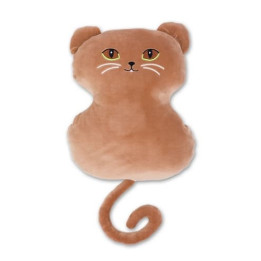 Sleepwell Hnědá kočka s velkýma očima 30 cm