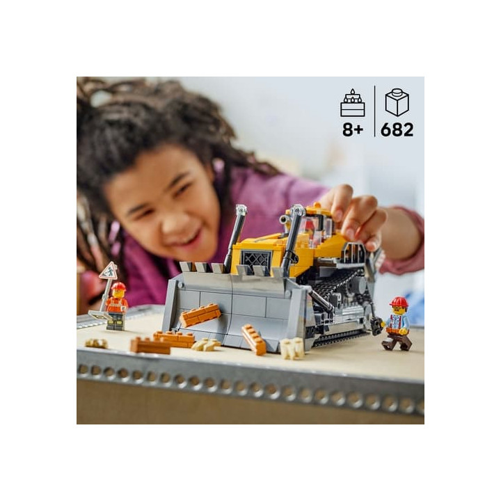 LEGO CITY 60466 Žlutý buldozer