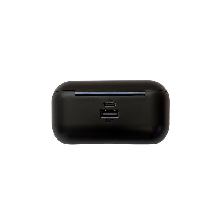 Bluetooth sluchátka s mikrofonem černé