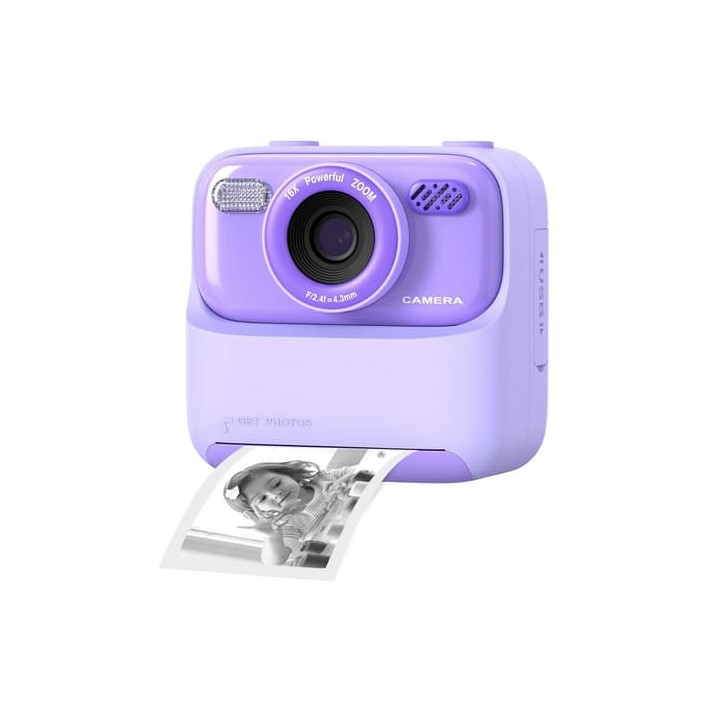 Fialový foťák s termotiskem + 32GB karta zdarma