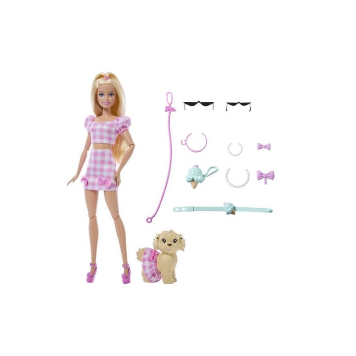 Barbie panenka styl pro dva - mašle