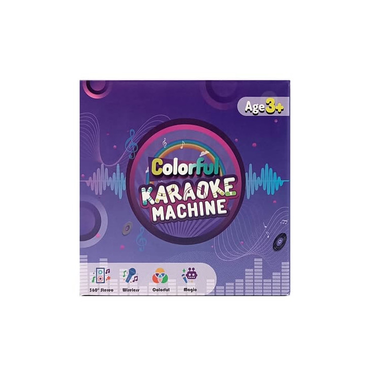 Bavytoy Bluetooth karaoke reproduktor se 2 mikrofony