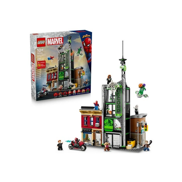 Lego 76324 Spider-Man vs. Oscorp