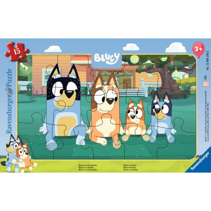 Puzzle Bluey 15 dílků