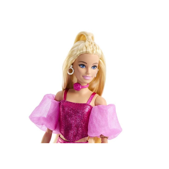 BARBIE DELUXE MODELKA - RŮŽOVÝ KORZET