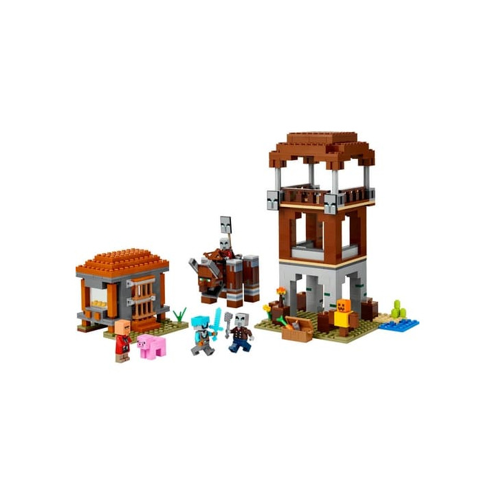 Lego Minecraft 21278 Základna plenitelů a Ničitel