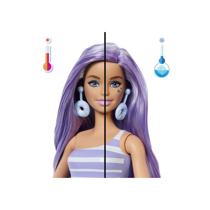 Barbie pop Reveal Barbie odměny - fialová