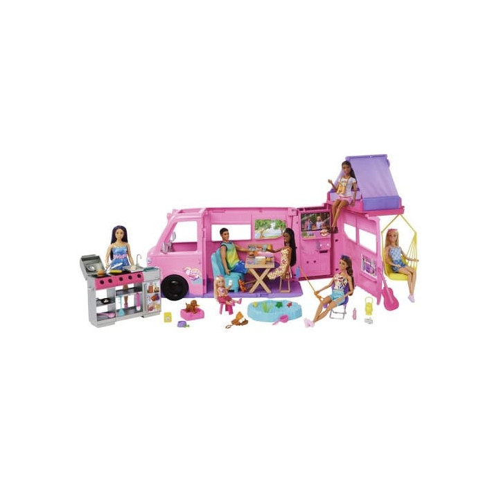 BARBIE KARAVAN SNŮ SE STANEM