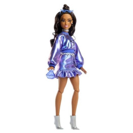 BARBIE DELUXE MODELKA - MODRÝ TOP