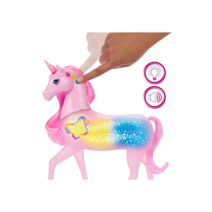 Barbie kouzelný jednorožec se světly a zvuky