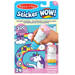 Melissa & Doug Sticker WOW! Samolepky Jednorožci