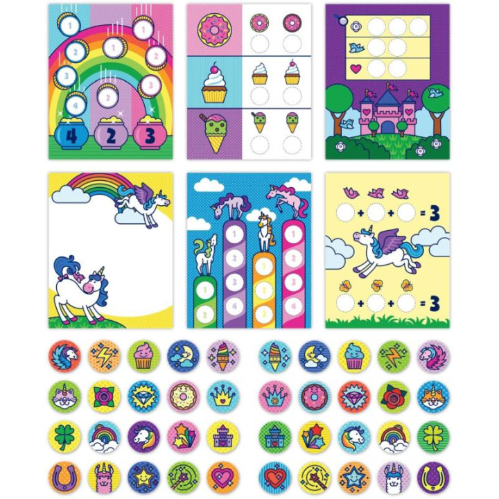 Melissa & Doug Sticker WOW! Samolepky Jednorožci