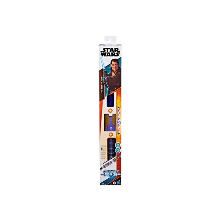 HASBRO - Star Wars LS Forge Jedi Master Sol meč se světlem a zvukem