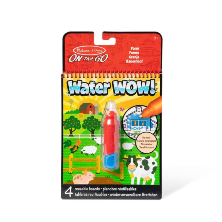 Melissa & Doug Water WOW! Kouzlení vodou Farma