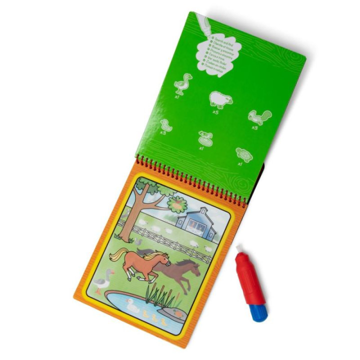 Melissa & Doug Water WOW! Kouzlení vodou Farma