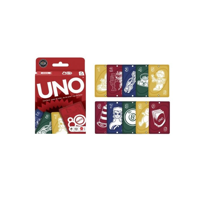 Uno 80. výročí Mattel