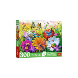 Puzzle Hmyz na louce 300dílků 60x40cm v krabici 34x26x5cm