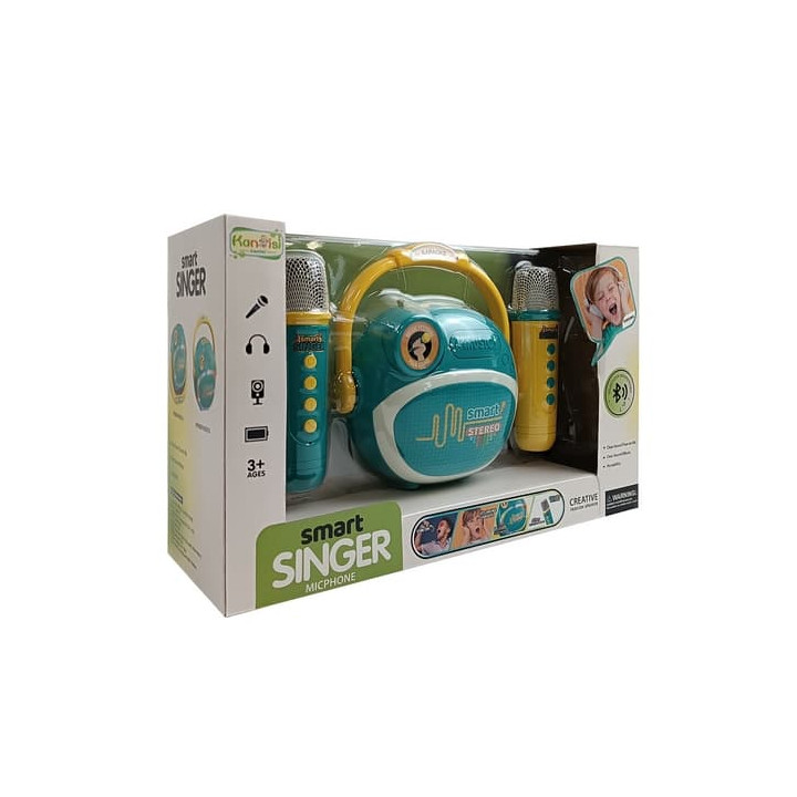 Bavytoy Bluetooth karaoke set se dvěma mikrofony