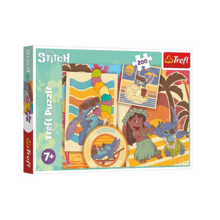 Puzzle Hudební svět Lilo&Stitche 200 dílků