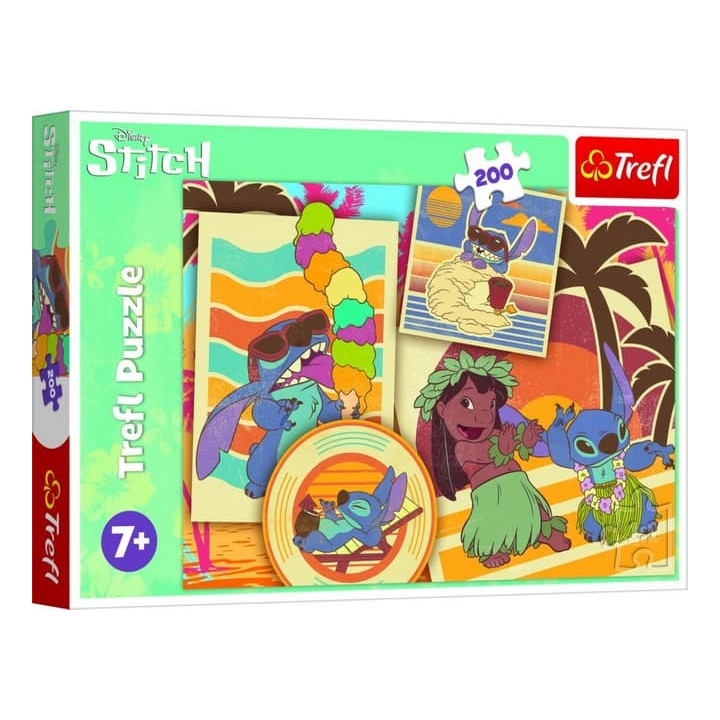 Puzzle Hudební svět Lilo&Stitche 200 dílků