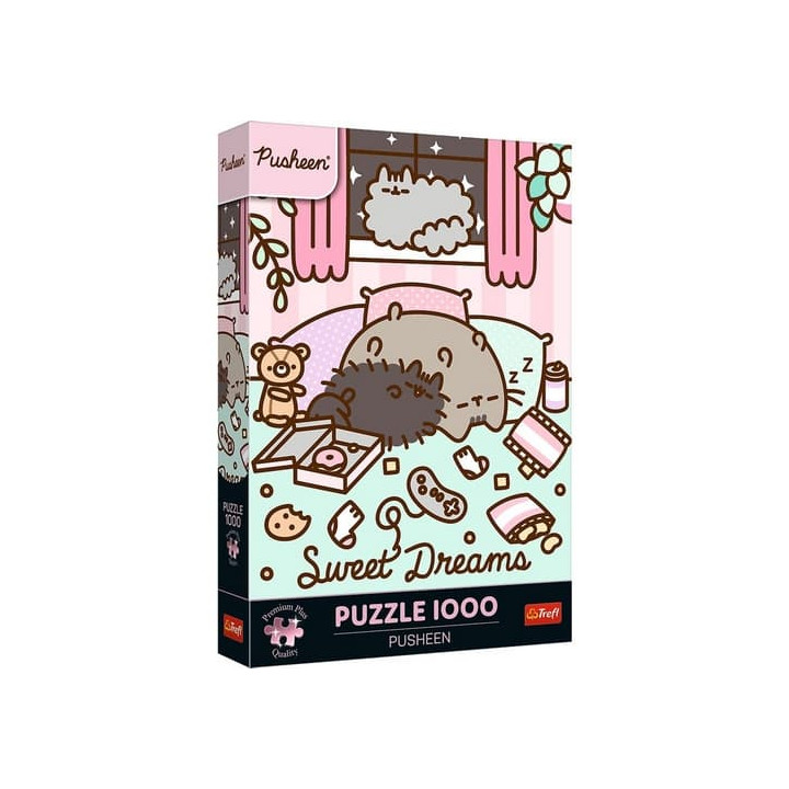 Puzzle Premium Plus: Pusheen 1000 dílků