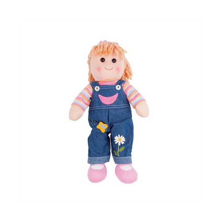 Bigjigs Toys Látková panenka Penny 38 cm