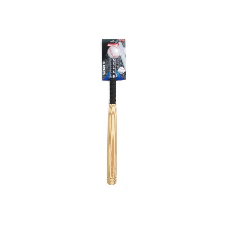 Baseballová pálka 60cm + míček pěna na kartě