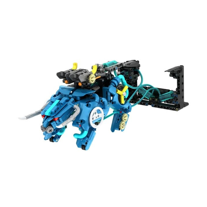 Stavebnice iM.MASTER hydraulický bojový býk plast 623 dílků v krabici 35x27x7cm