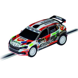 Auto Carrera GO!!! Škoda Fabia RS Rally 2 Kopecky" plast 9cm na kartě"