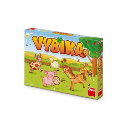 Vybika dětská společenská hra v krabici 33,5x23x3,5cm