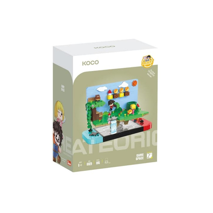 Stavebnice mini KOCO Videohra plast 1045ks v krabičce 14x18x8cm