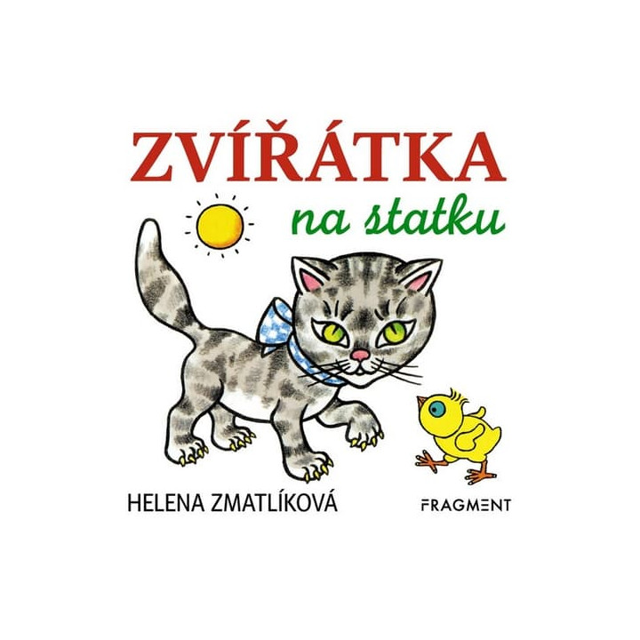 Knížka leporelo CZ text - Zvířátka na statku