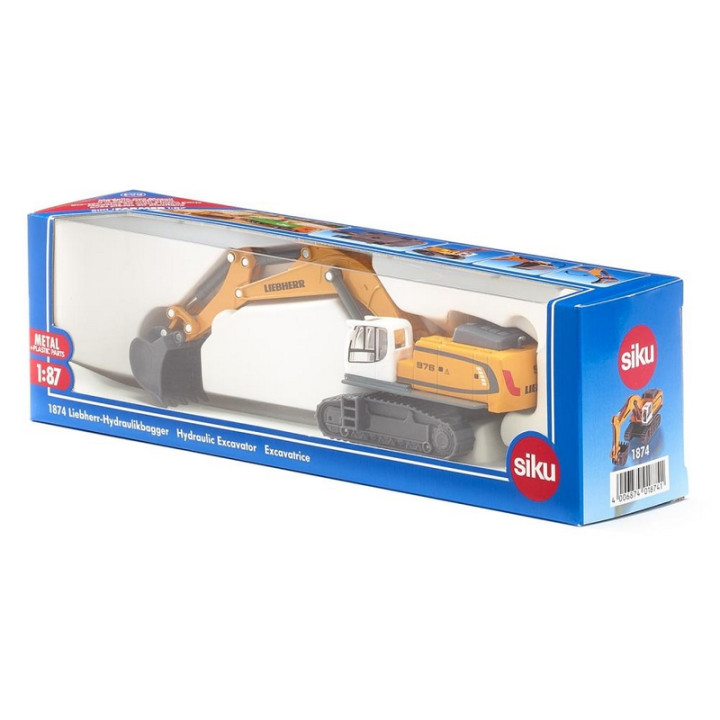 SIKU Super 1874 - Hydraulický bagr Liebherr, měřítko 1:87
