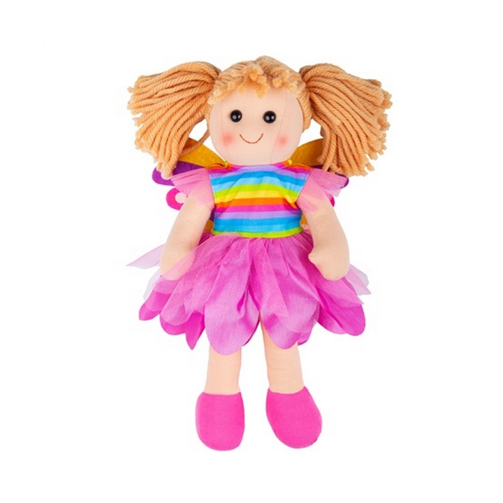 Bigjigs Toys Látková panenka Chloe 34 cm