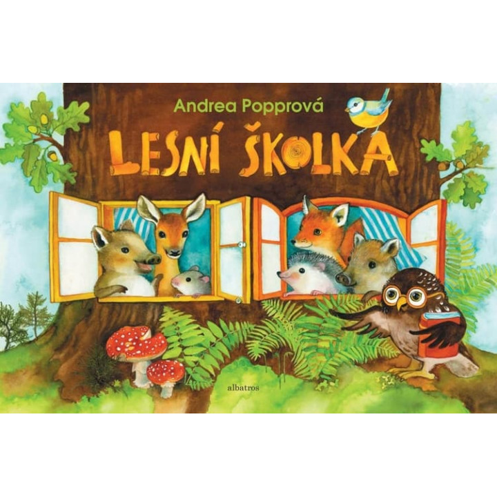 Knížka Lesní školka CZ verze 24x16cm