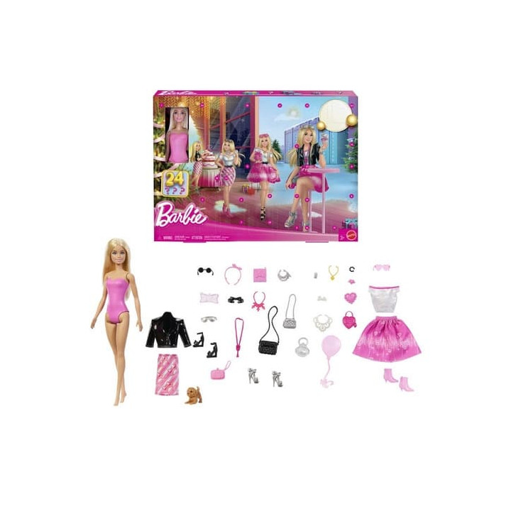 Barbie módní adventní kalendář 2025