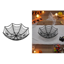 Halloweenská miska "Pavučina"