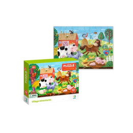 Puzzle Farma 32x23cm 60 dílků v krabičce