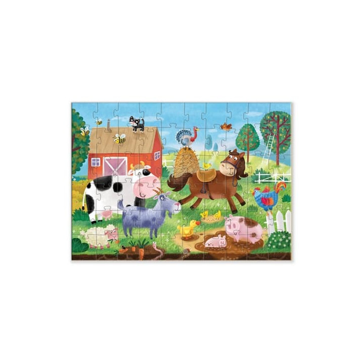 Puzzle Farma 32x23cm 60 dílků v krabičce