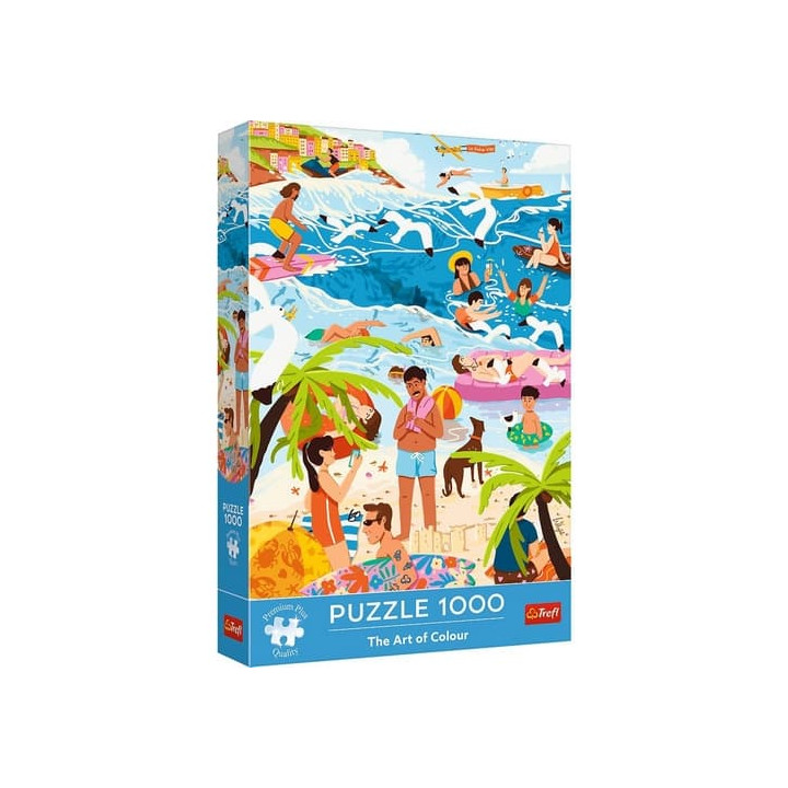 Puzzle The Art of Colour: V teple prázdnin 1000 dílků 48x68,3cm v krabici 27x40x6cm