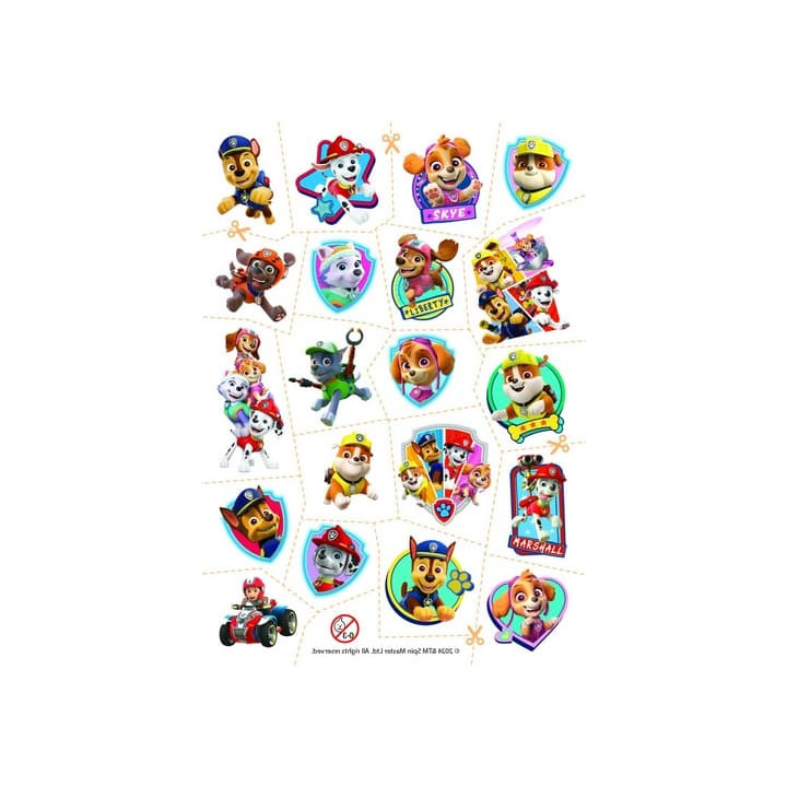 Sešit Tetování s aktivitami Tlapková patrola/Paw patrol 18x26cm
