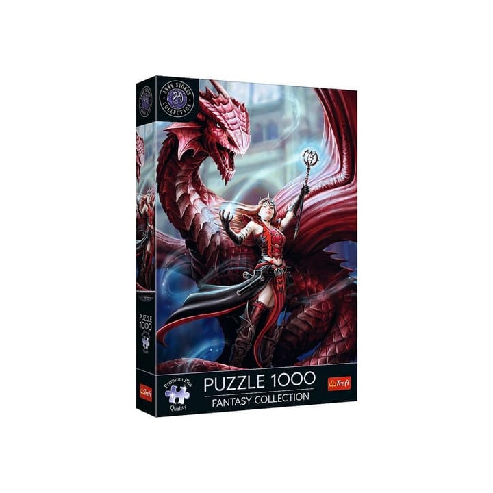 Puzzle Fantasy Collection: Scarlet Mage 1000 dílků 48x68,3cm v krabici 27x40x6cm